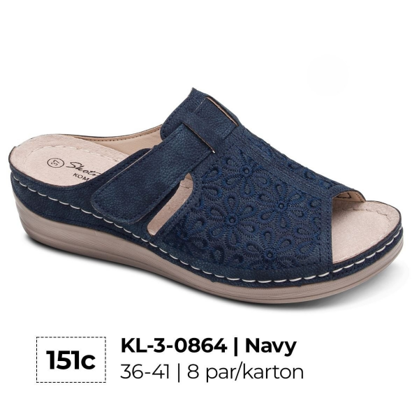 Klapki damskie Roz 36-41 / 8 par